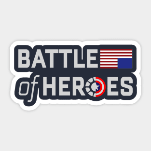 Battle of heroes Sticker